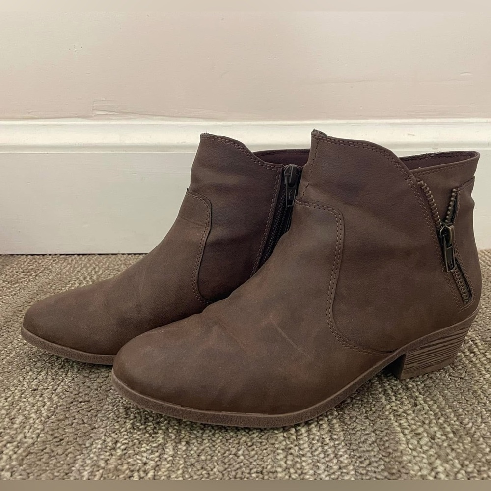 Brown Ankle Booties